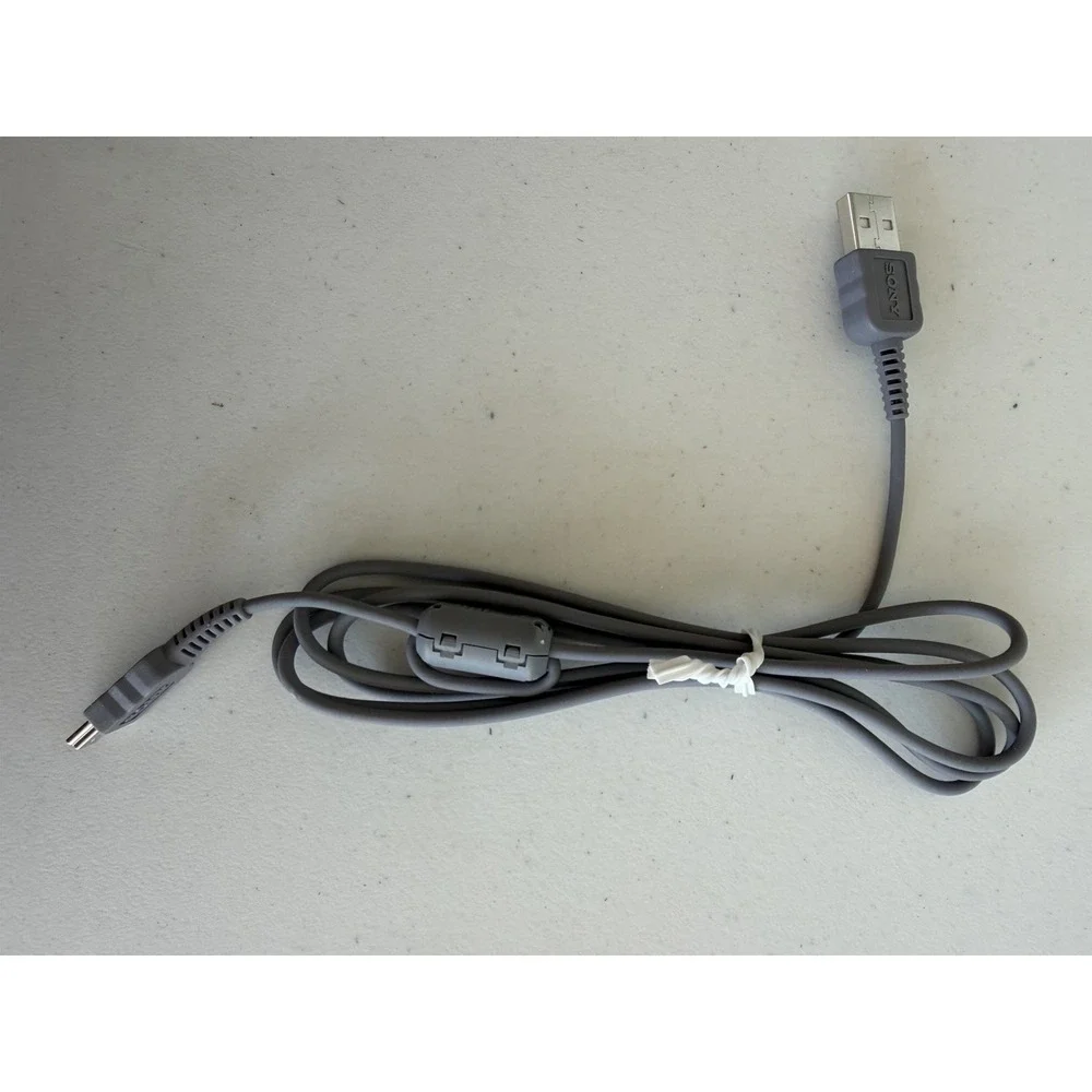 Sony Cyber Shot BC-CS2A Battery Charger for DSC-W1/DSC-W12 USB A/V Cables Manual